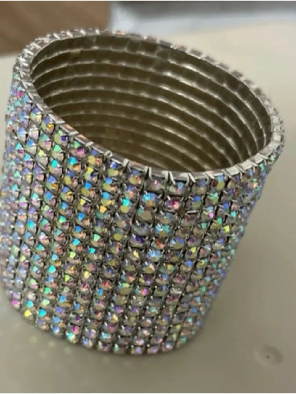 N/A sparkling iridescent